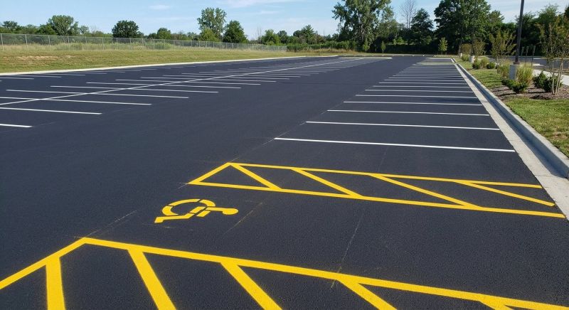 Parking Lot Marking Service in Los Angeles, CA