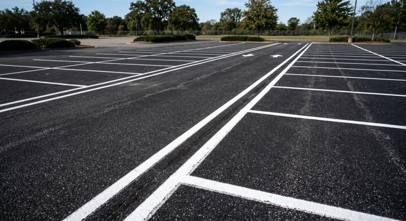 Asphalt Marking in Savannah, GA