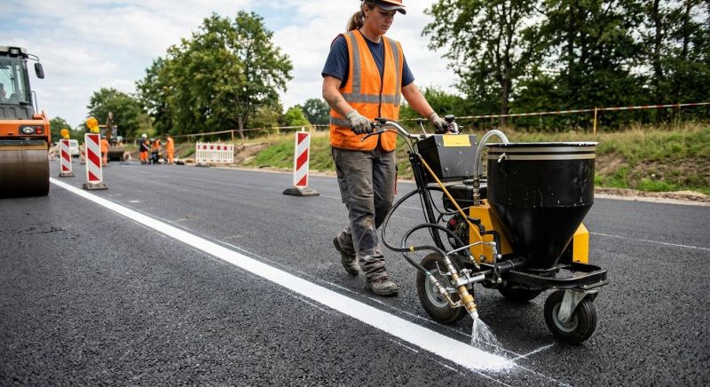 Asphalt Painting in Temecula, CA