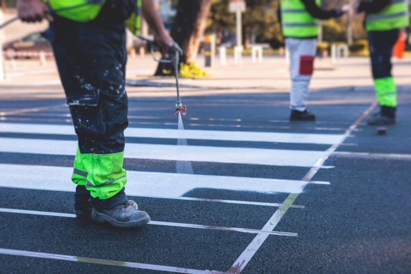Crosswalk Marking Service in Los Angeles, CA