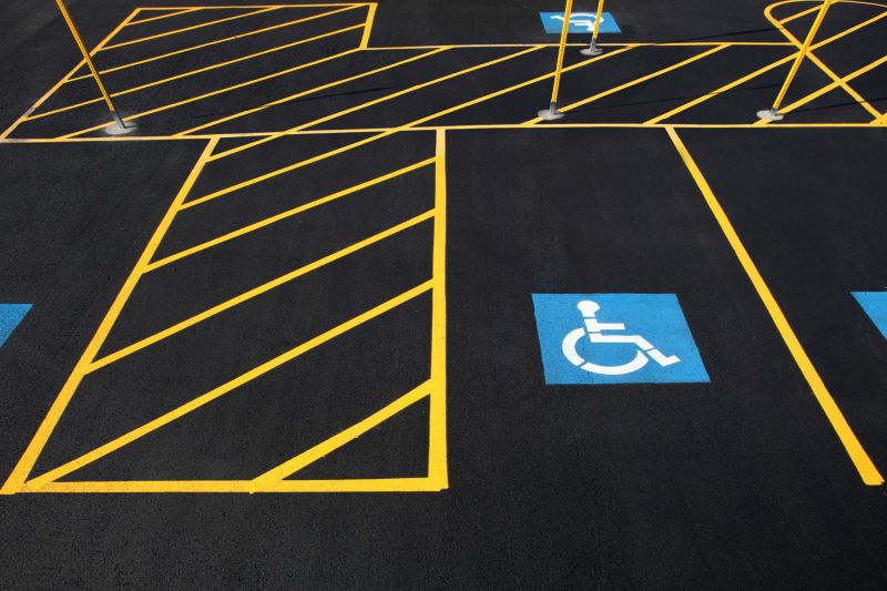Disability Parking Marking in Orange County, CA