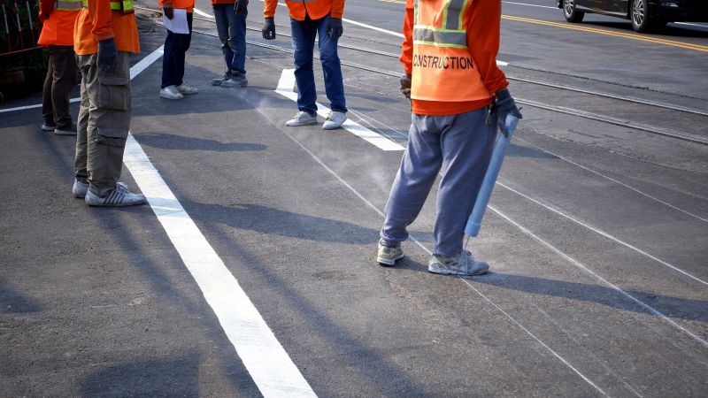 Lane Marking Service in Gwinnett County, GA