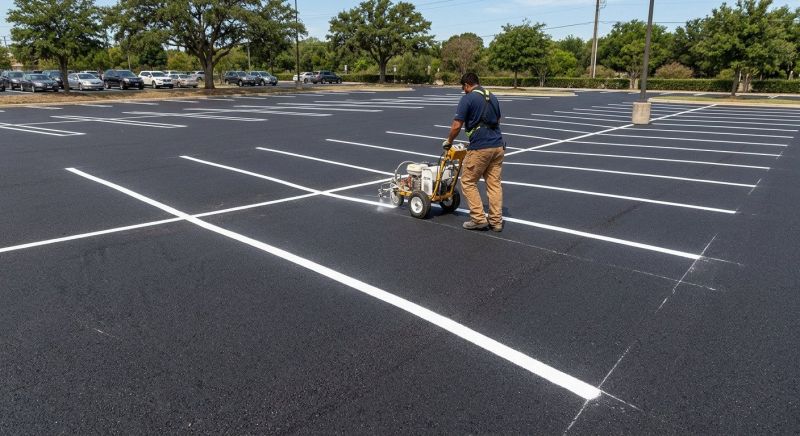 Line Striping Service in Orange County, CA