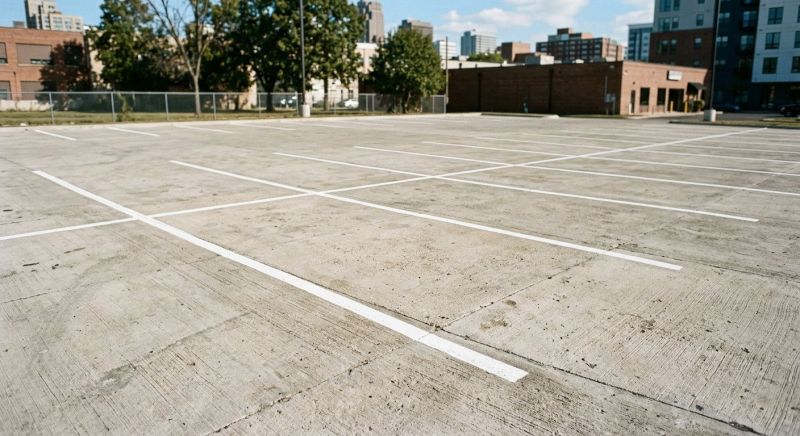 Parking Garage Striping in Acworth, GA