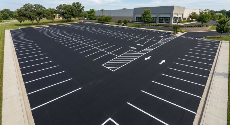 Parking Lot Marking Service in Savannah, GA