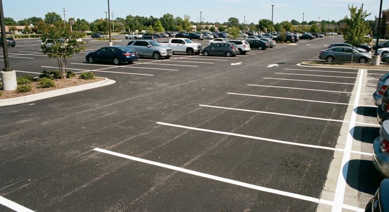 Parking Lot Striping in Gwinnett County, GA